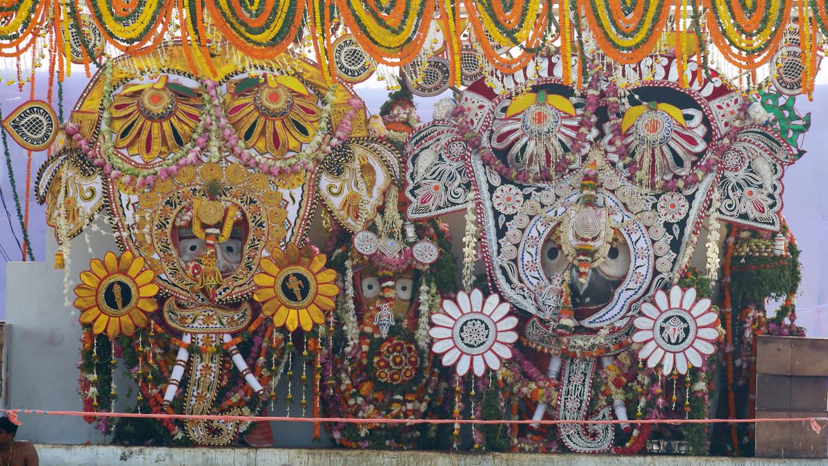 Gajanan (Hati) Besha on Snana Yatra
